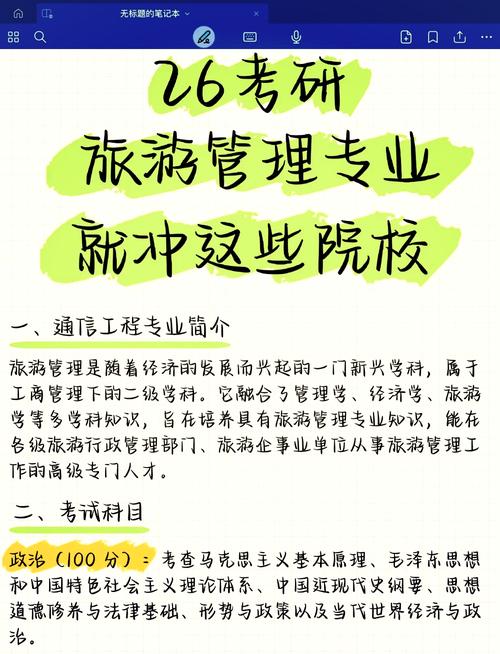 我现在大三专业旅游管理想跨专业考研不想考数学不知道有哪些专业(图1)